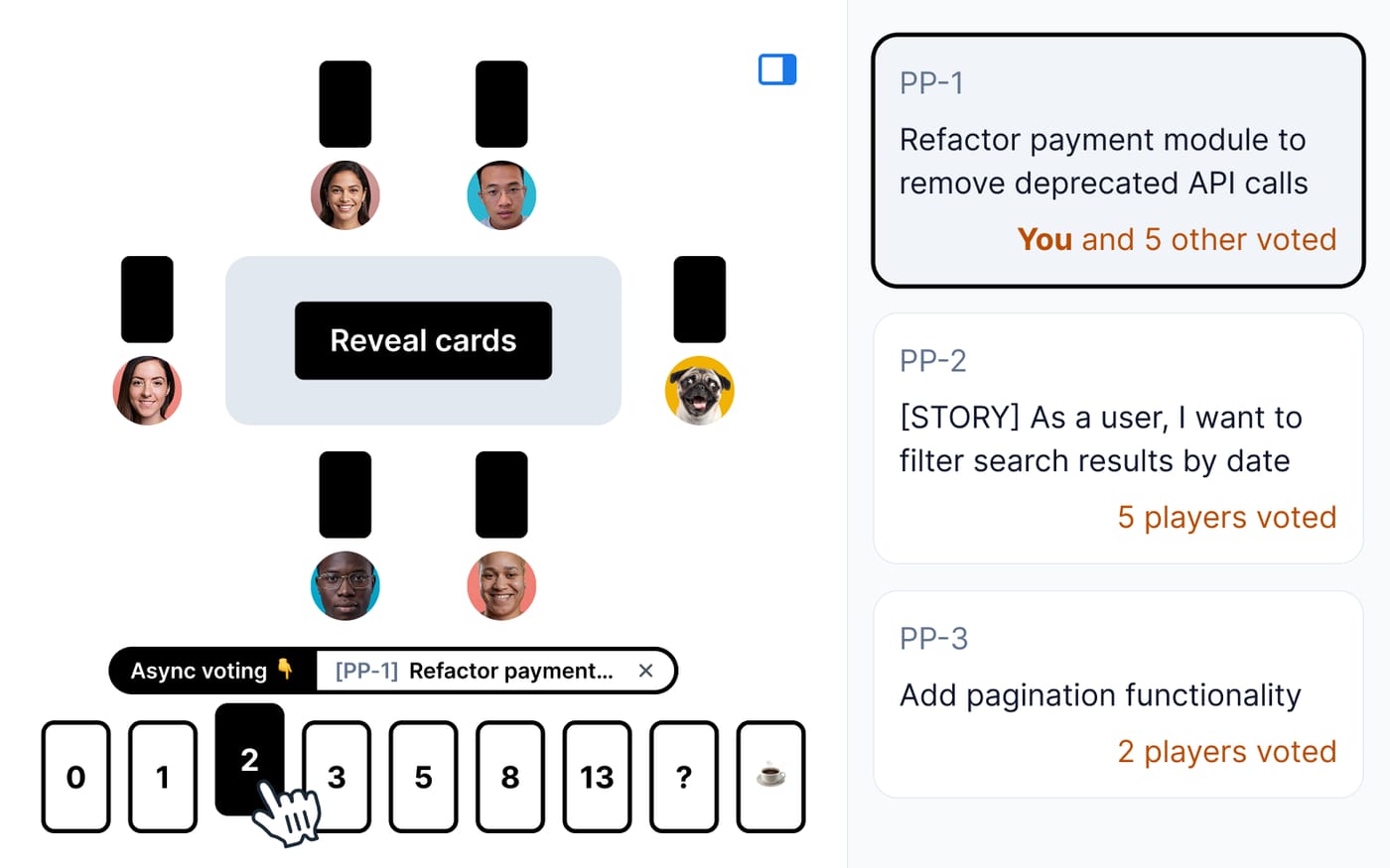 Async Voting